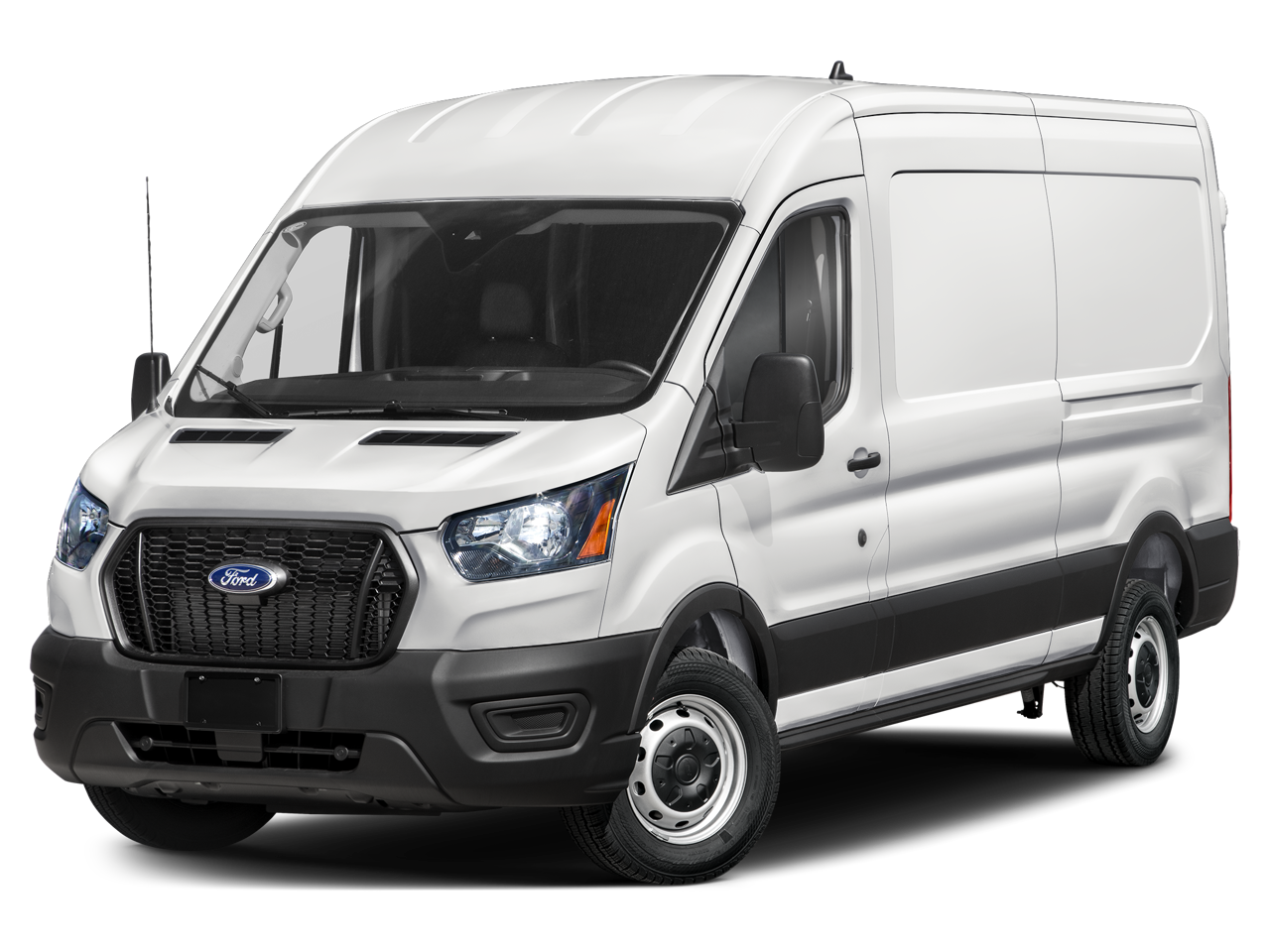 2026 Ford Transit-250 Base in Oxford White — front three-quarter view