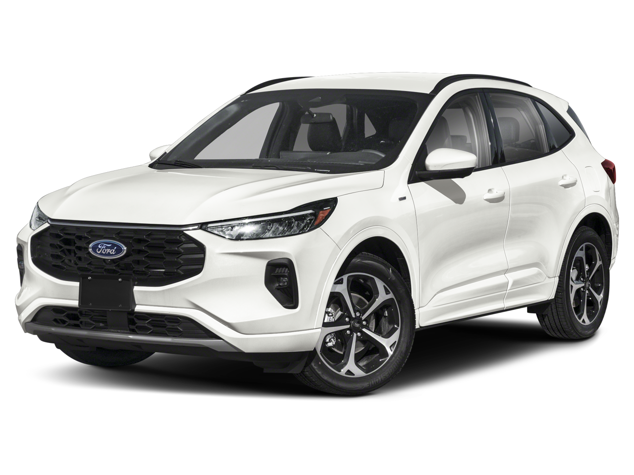 2023 Ford Escape ST-Line Select in Red Metallic — front three-quarter view