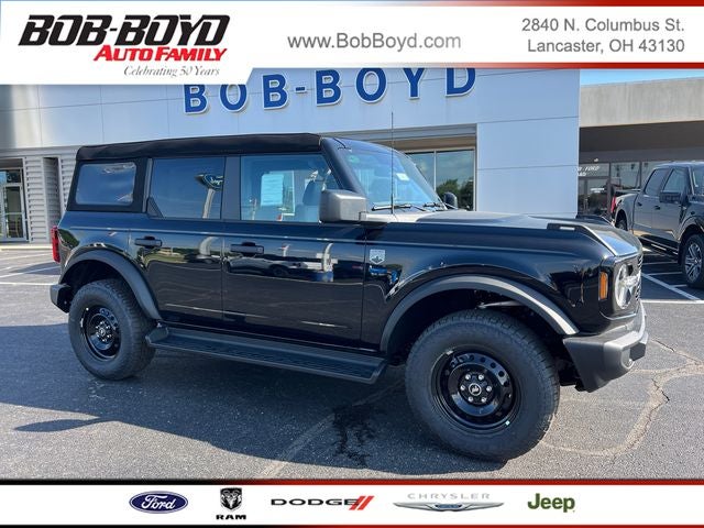 2026 Ford Bronco Big Bend in Shadow Black — front three-quarter view