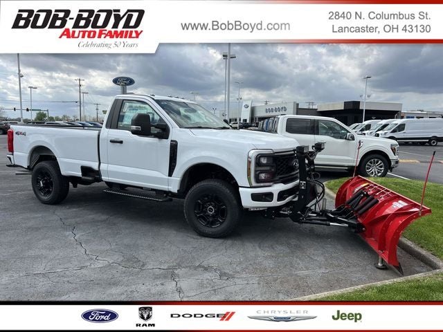 2026 Ford F-250SD XL in Oxford White — front three-quarter view