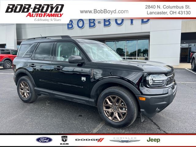 2026 Ford Bronco Sport Big Bend in Shadow Black — front three-quarter view