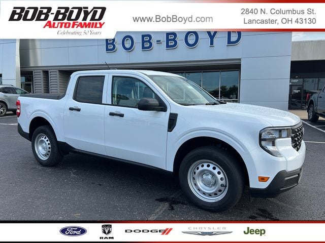 2026 Ford Maverick XL in Oxford White — front three-quarter view