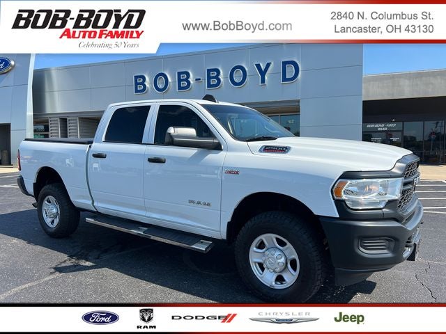 2019 RAM 2500 Tradesman in Bright White Clearcoat — front three-quarter view